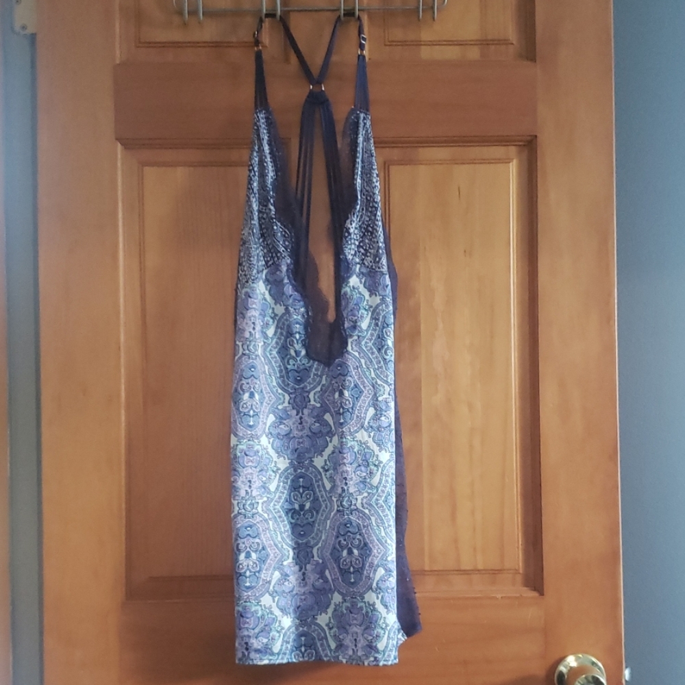 Victoria Secret Lingerie with matching silky robe.
